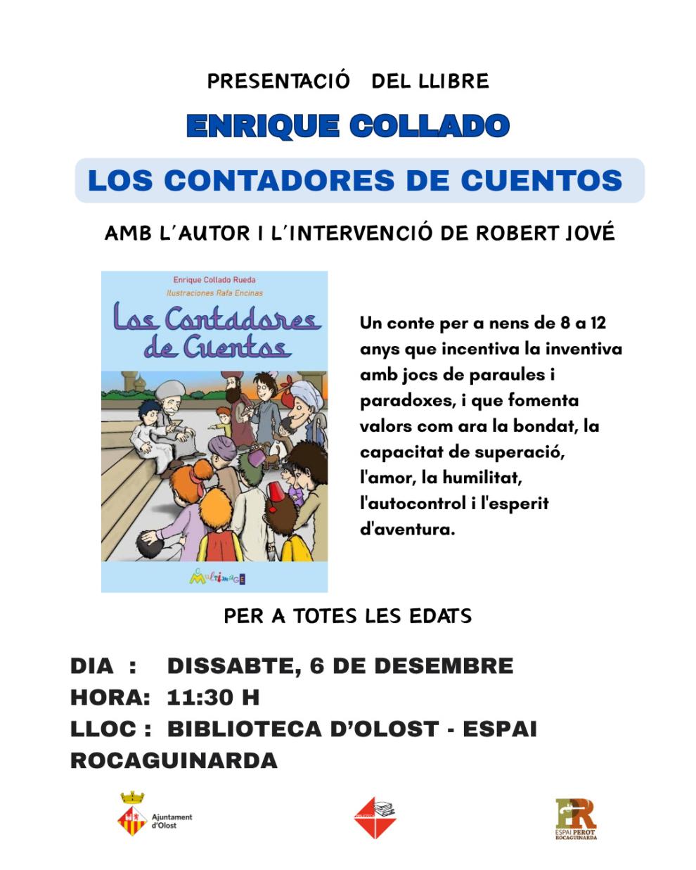 Presentació del llibre de Enrique Collado 